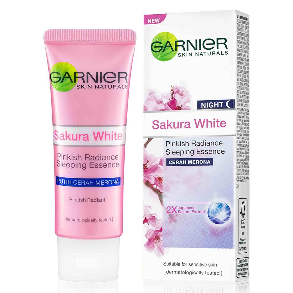 sakura white night cream