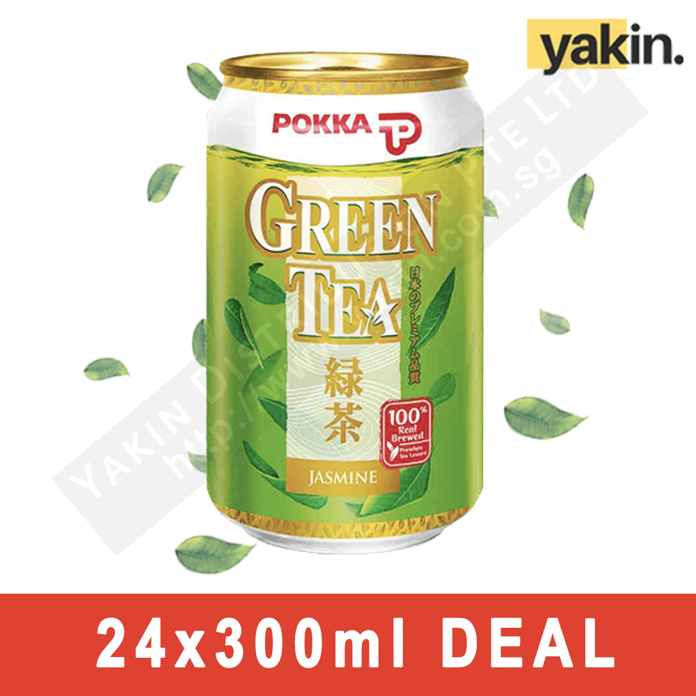 Pokka Jasmine Green Tea Cans (24x300ml) Wholesale Shopee Singapore