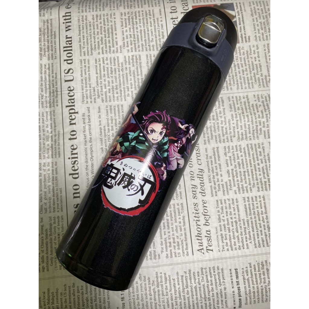 Demon Slayer Stainless Drinking Thermos Bottles Water Bottle | Shopee