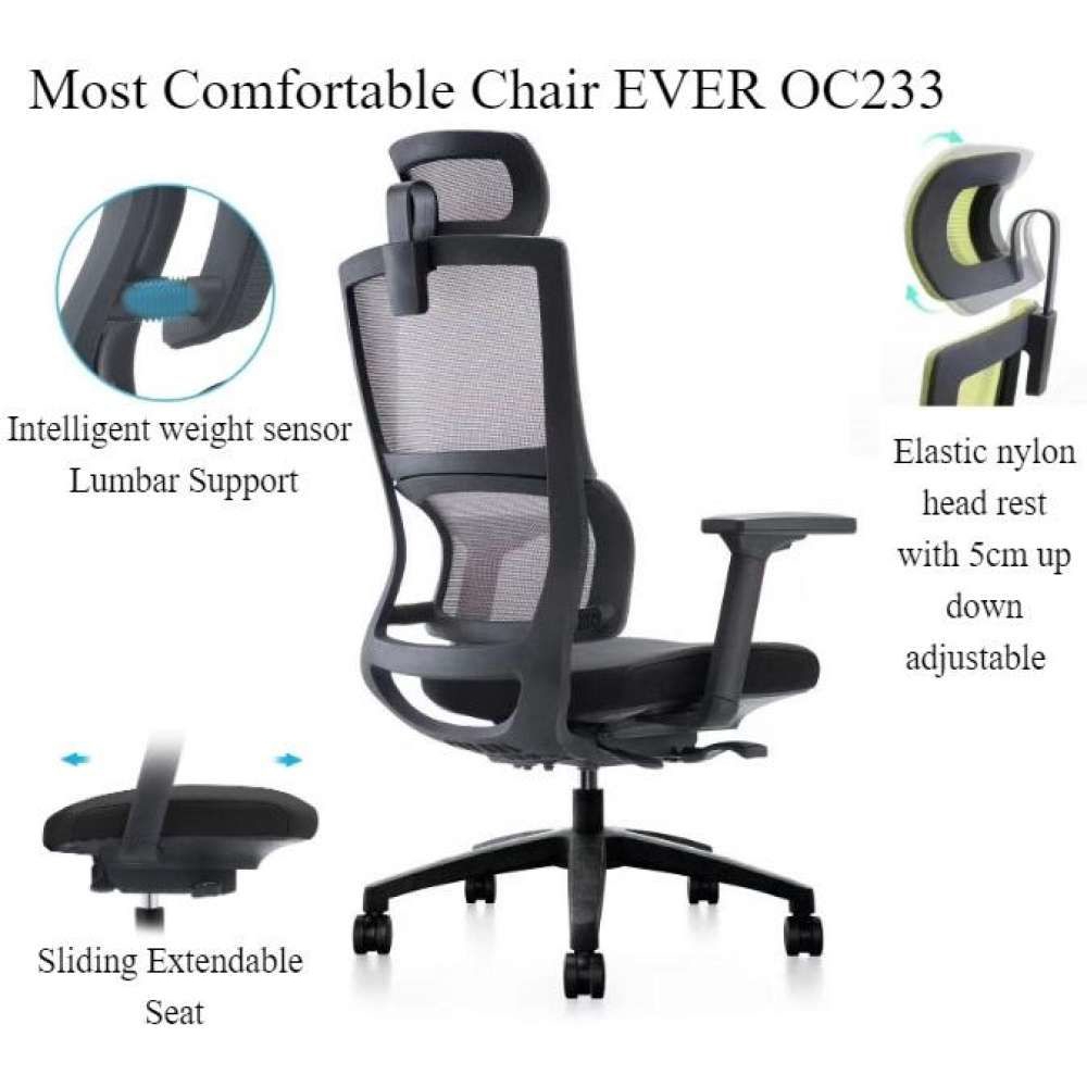 Most Comfortable High Back Computer Chair Ever Oc233 Gaming Chair Office Chair Conference Chair Computer Chair Shopee Singapore