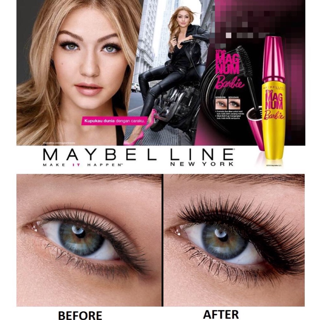 mascara maybelline the magnum barbie