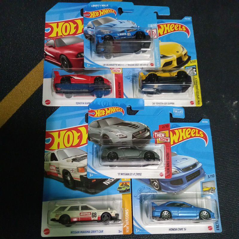 Hotwheels mainline JDM series, Acura, Prelude, Mazda, Toyota Van ...