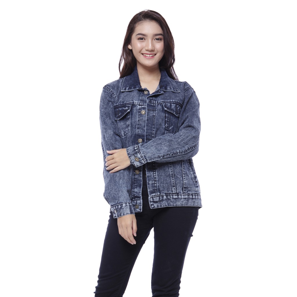 Girls Jeans Jackets Denim Jackets Oversiz Sendwash Women S Levis Jacket Shopee Singapore