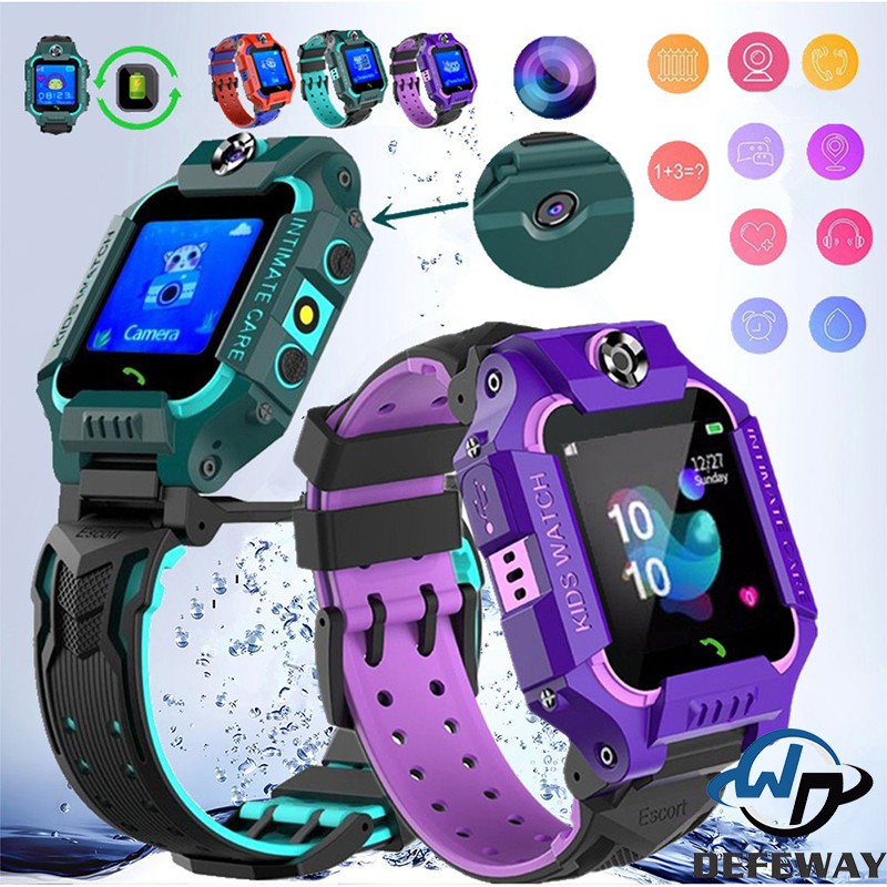 Z6 Kids Smart Watch Gps Tracker Camera Sos Call Location Reminder Anti Lost Children Smartwatch Shopee Singapore