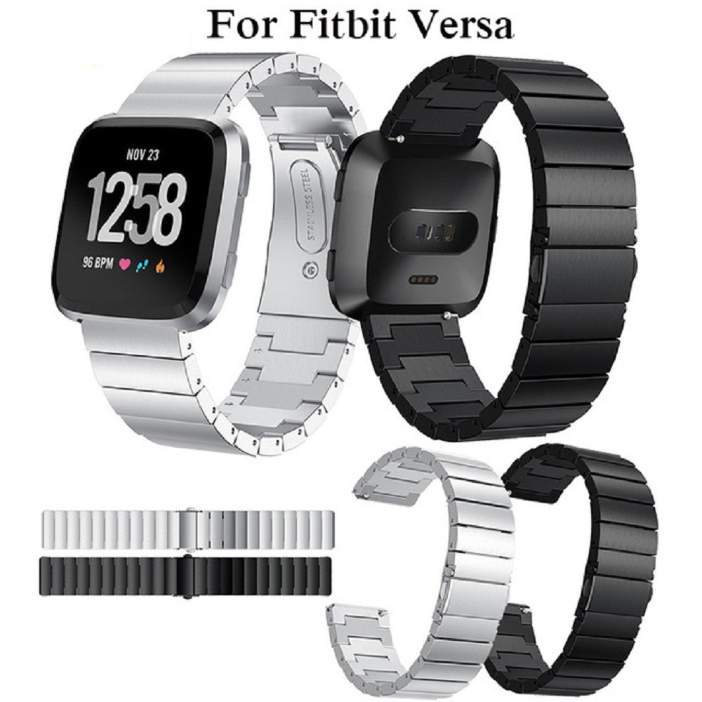 fitbit versa bands metal