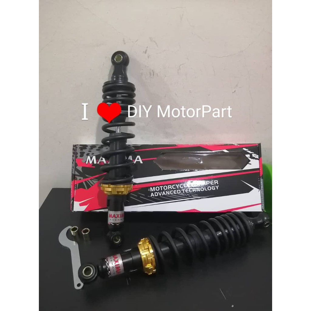Shop Malaysia Absorber Adjustable 330mm Ex5 Wave 100 110 125 Rxz Dash E Bonus Sport Rider Lagenda Demak Absober Shopee Singapore
