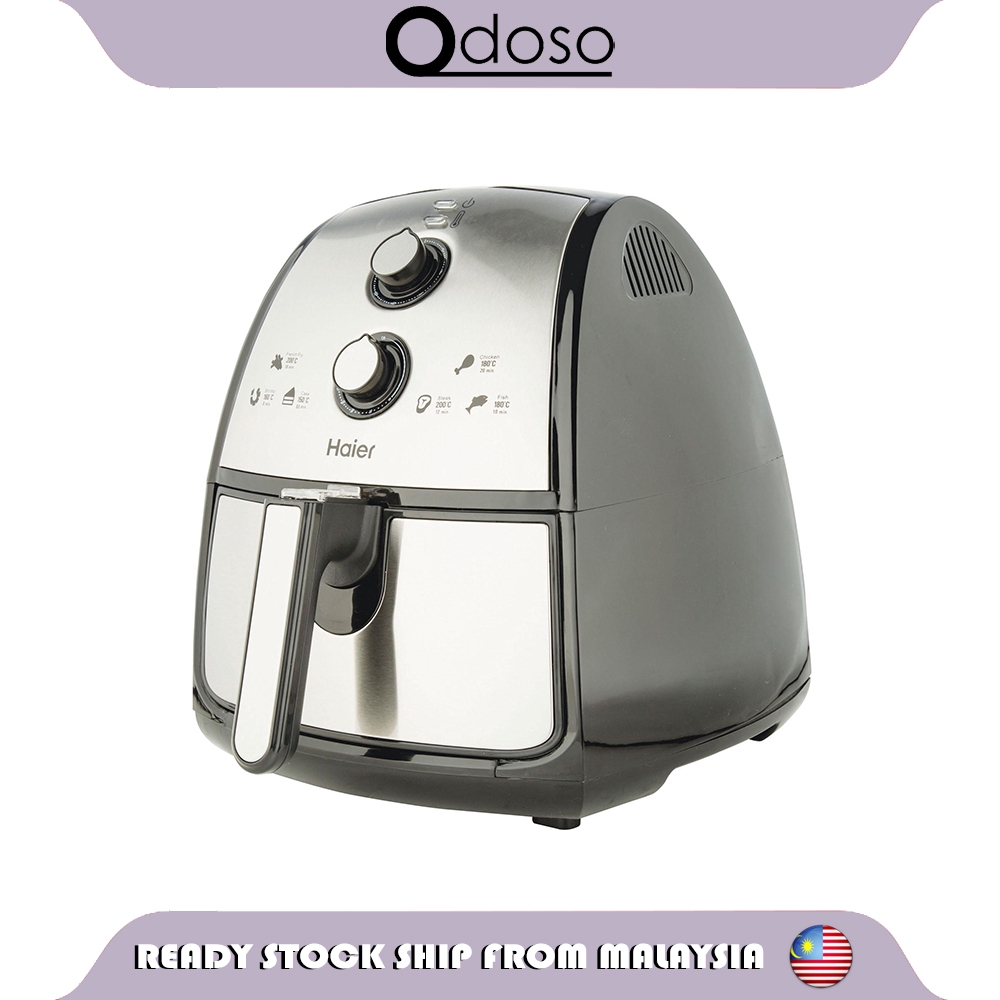 Haier 4 0 Liter Larger Capacity Air Fryer Ha Af40 Fried Periuk Without Oil Sirim Approved Shopee Singapore