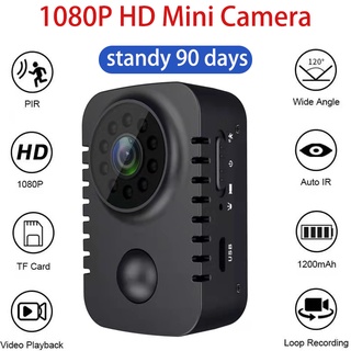 1080P Wireless HD Mini Body Camera Security Pocket Night Vision Motion Activated Small Camcorder