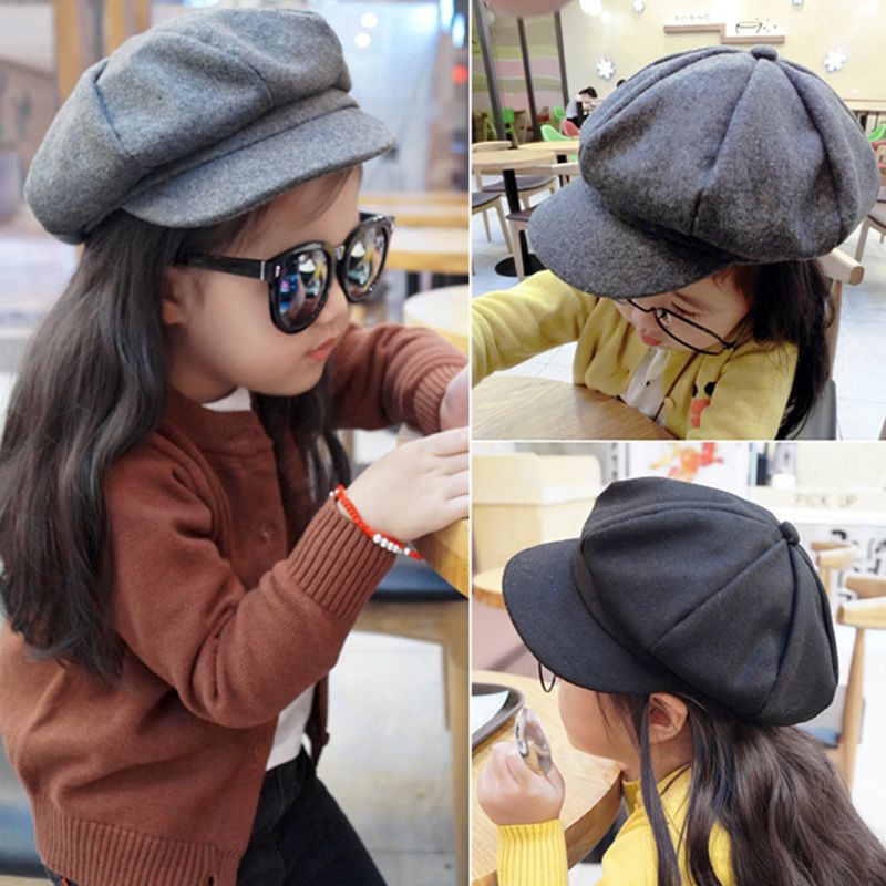 girls flat cap
