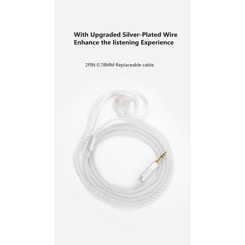 TFZ LIVE 3 In Ear Earphone Dual Magnetic Circuit Graphene Dynamic Driver Hifi Bass Monitor Sport Headsets 2Pin Detachable Cable