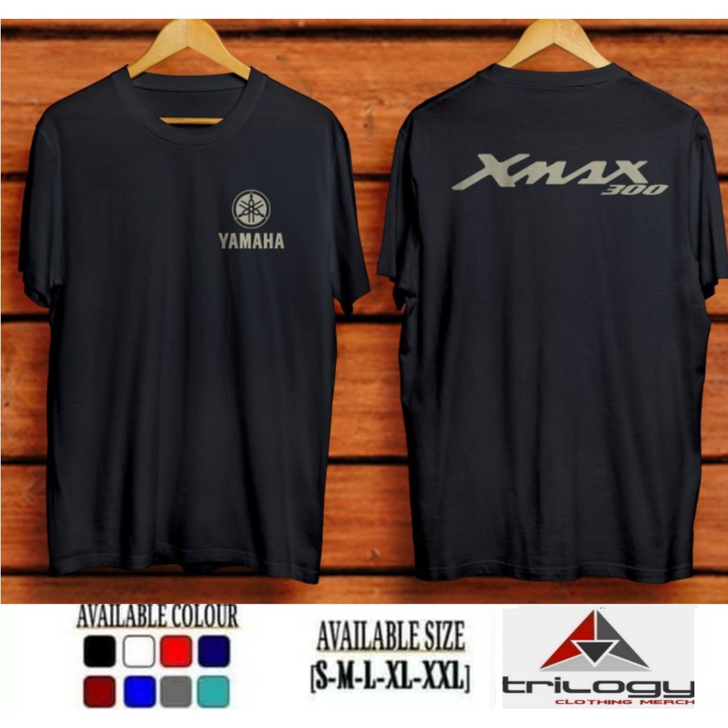 Automotive Distro T-shirt Yamaha Xmax 300 Cool Simple Premium Quality ...