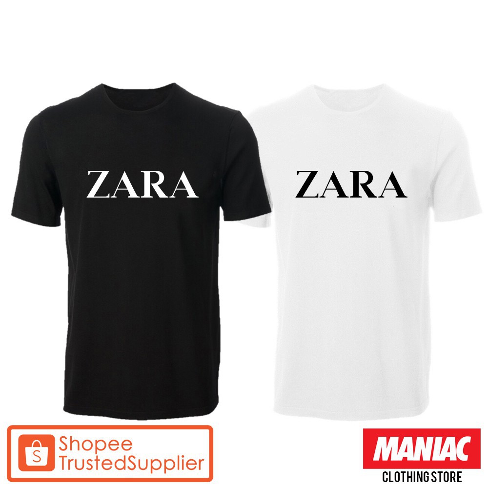 zara logo t shirt