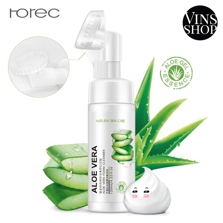 rorec aloe vera foam cleanser