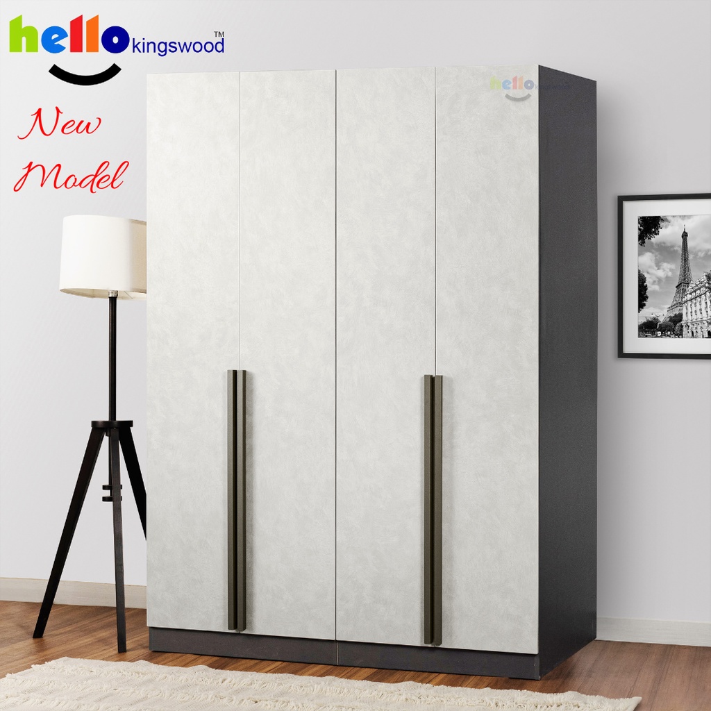 [Kingswood] Jaden 2 3 4 Doors Wardrobe, Solid Plywood, 12 Months