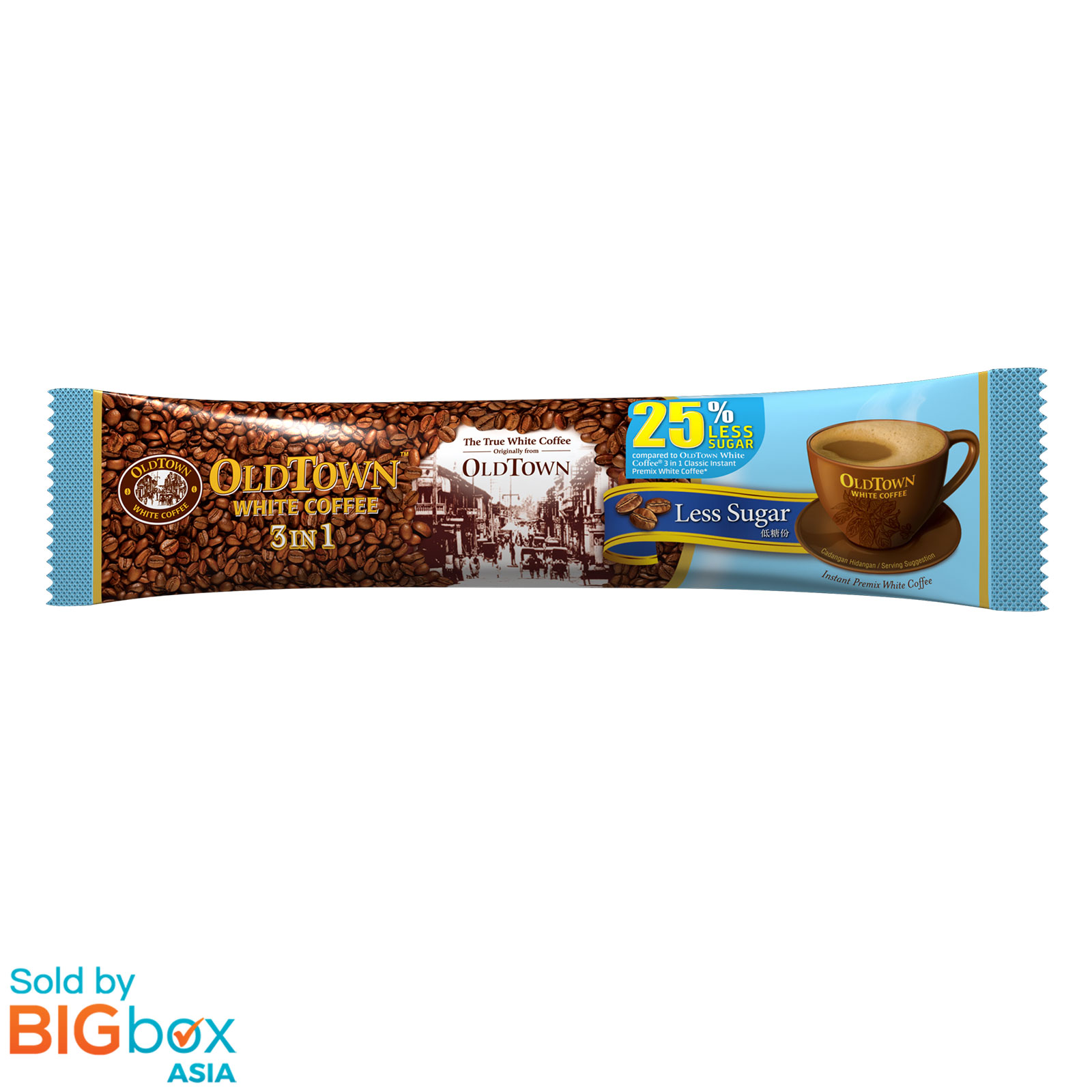 12 Pack Oldtown White Coffee 3 In 1 Hazelnut Instant Coffee 15 Sachets Ebay