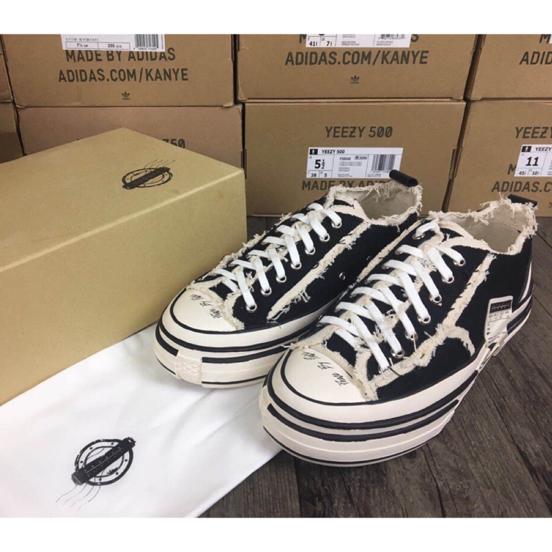 destroyed skate shoes