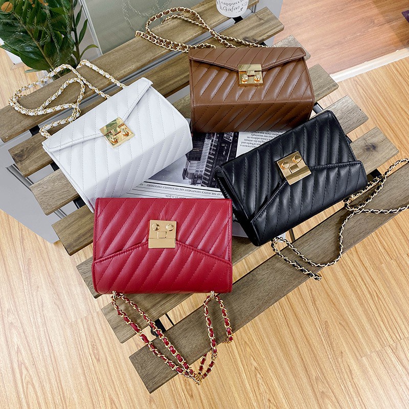 Pu Sling Bag Kulit Leather Casual Beg Tangan Wanita Murah Women Shoulder Wallet Purse Travel Simple Stylish Handbag Shopee Singapore