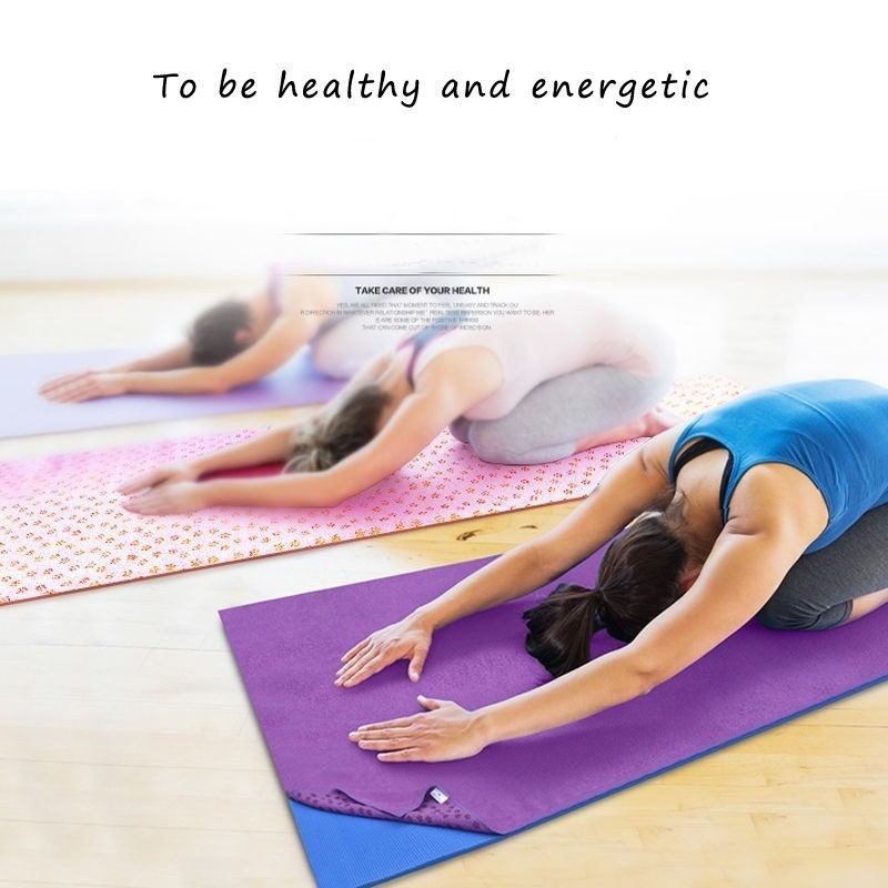 anti slip yoga towel