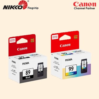 Canon PG-89 PG 89 BLACK / CL-99 CL 99 COLOR INK FOR PIXMA E560 E560R PG89 CL99 inks