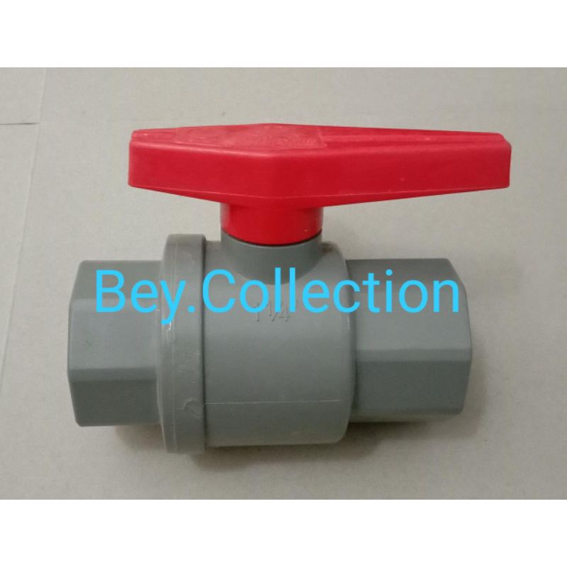 Stop Faucet Size 1 1 4 1 Inch Ball Valve Brand Kdj King Da Jeng Taiwan Pvc Parallon Pipe Shopee Singapore