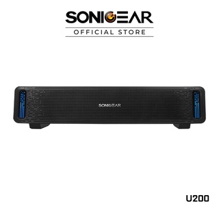 SonicGear SonicBar U200 Powerful Audio Sound Bar With LED Light Effects