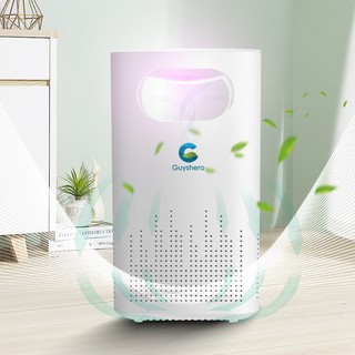 Air Purifier Room USB Powered Activated Carbon HEPA Filter Type UV Light for Home Car Desktop