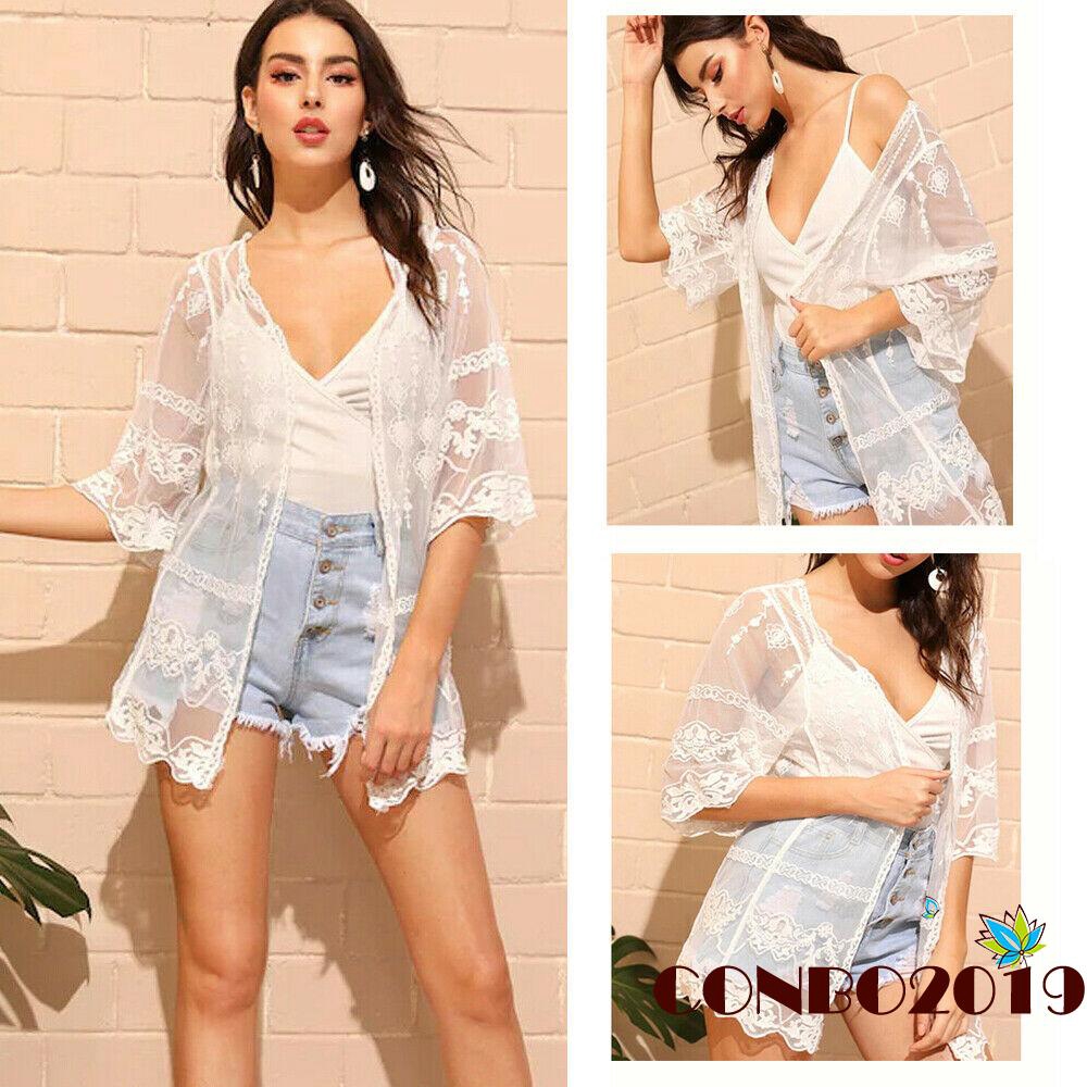 white cover up dress