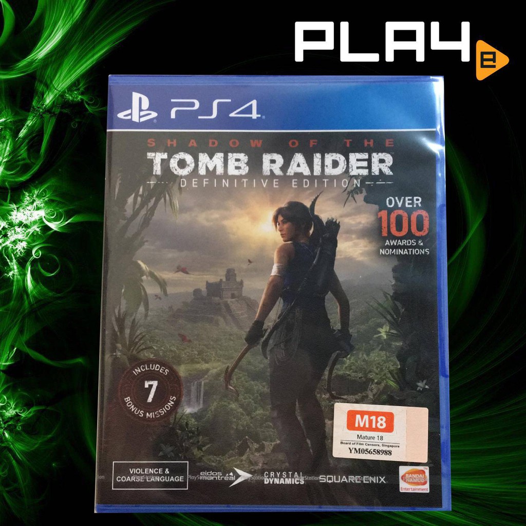 shadow of the tomb raider definitive edition ps4