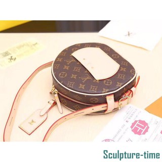 SG·Louis Vuitton Boite Chapeau Souple Handbag Ladies Crossbody Bag LV Round Cake Bag Shoulder ...