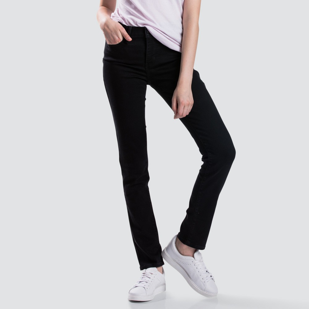 312 shaping slim jeans black