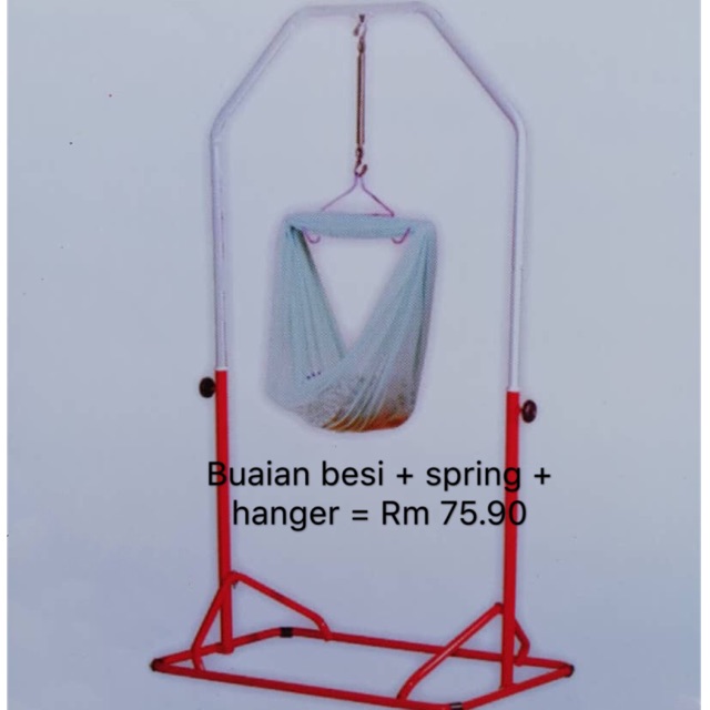 Ready Stock Buaian Baby Baby Cradle Swing Baby Spring Cot Stand Shopee Singapore