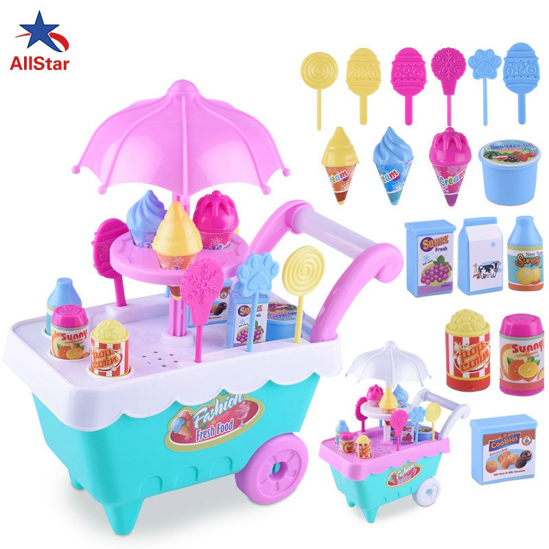 ice cream play cart