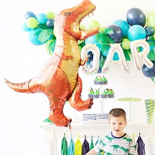 4D Dinosaur Foil Balloons Cartoon Unicorn Ballons Kids Birthday Animal Globos Baby Shower Party Decoration Supplies #8