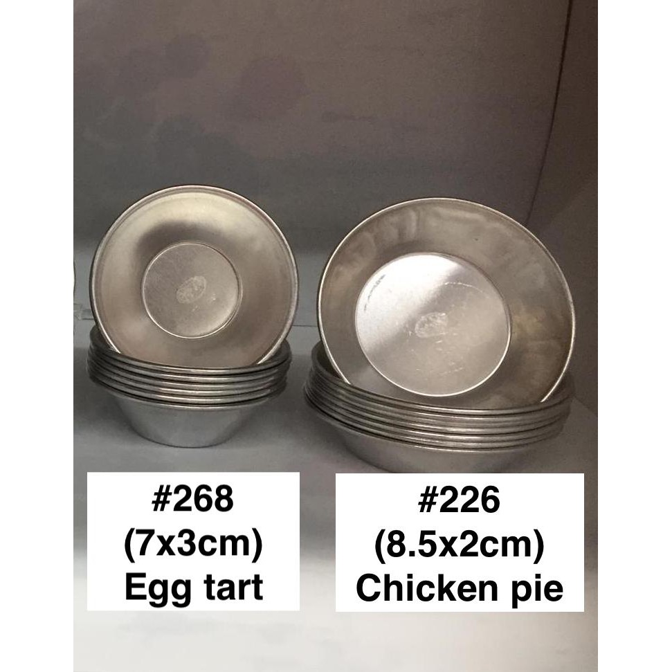 Aluminium tart mould Egg tart/Chicken pie Shopee Singapore