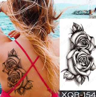 Image of thu nhỏ Nightclubs, bars, young people Gift to friend Trendy personality Popular Singapore  Hot in Europe and America Waterproof Temporary Tattoo Sticker I Love You Flash Tattoos Lip Print Butterfly Flowers Body Art Arm Fake Sleeve Tatoo Women #4