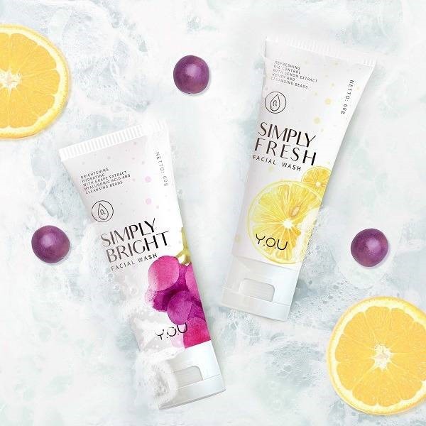 simply fresh facial wash