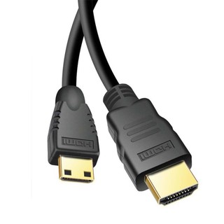 ★HDMI Mini Type C Male To Standard Male Cable Lead Full HD 1080P 1M ...