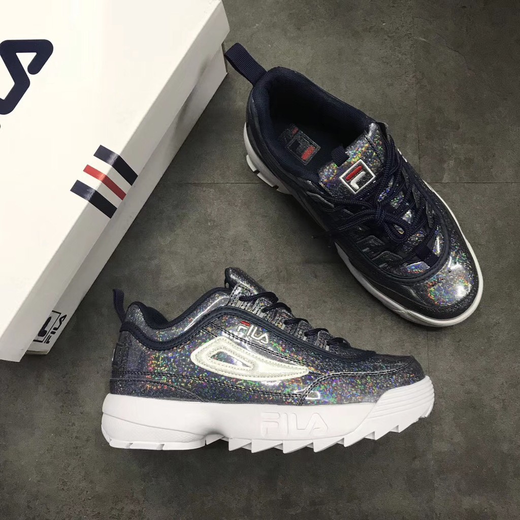 reflective fila shoes