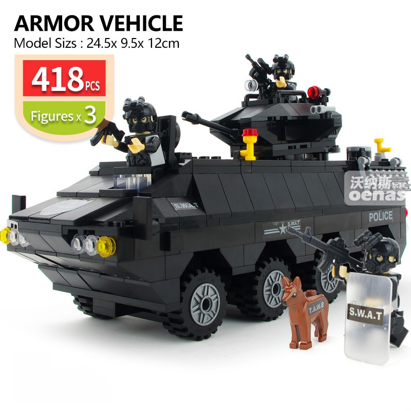 lego swat car