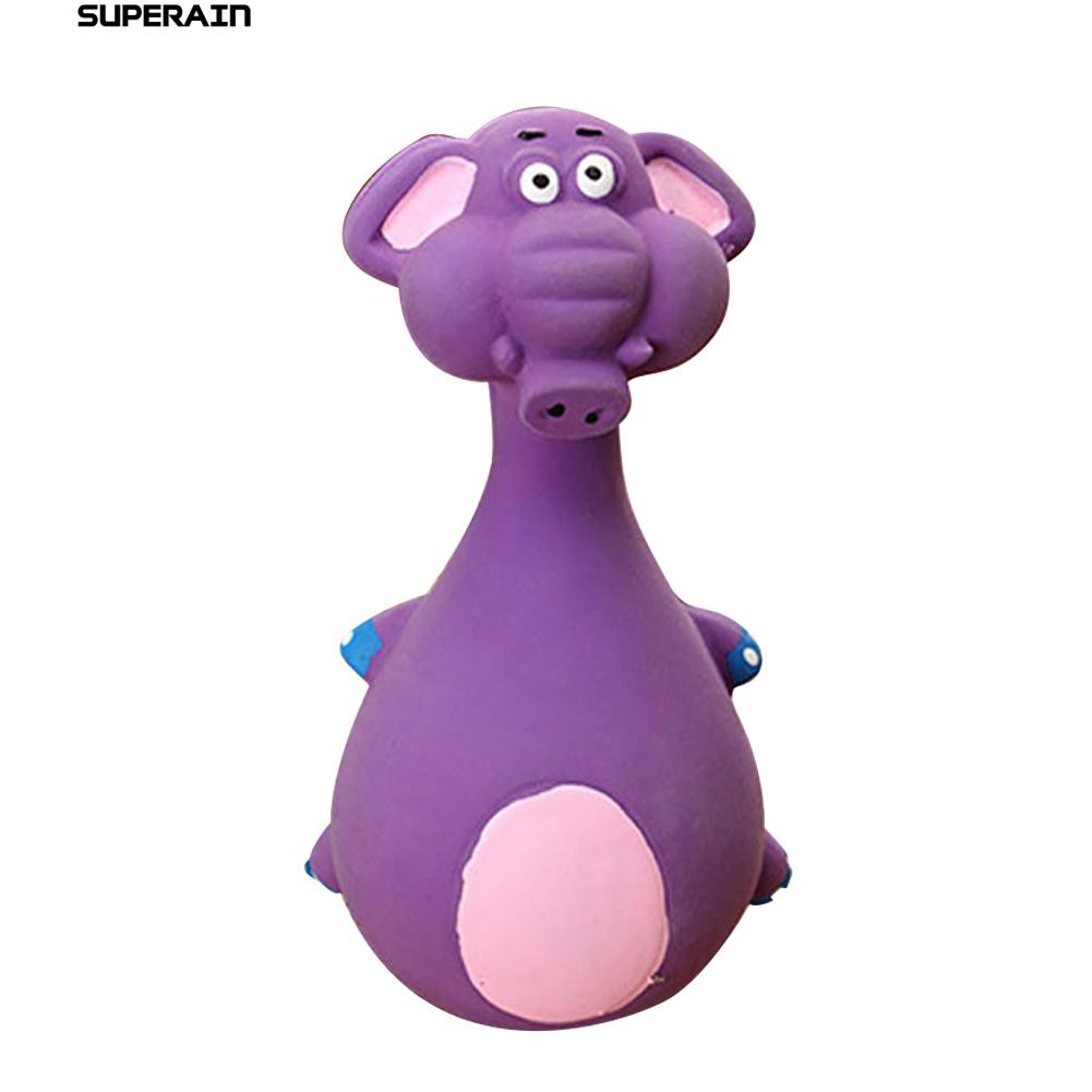 purple hippo squeaky toy