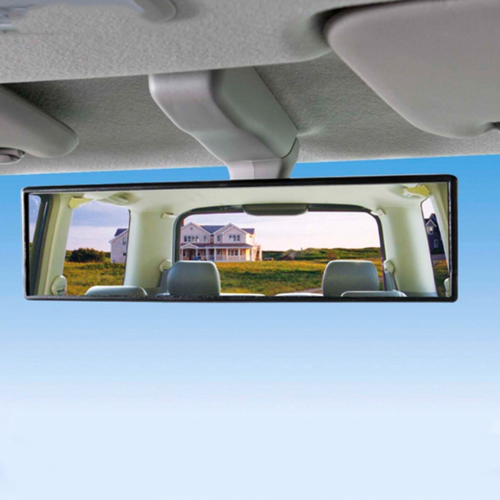 Antiglare Rear View Mirror Water Resistant Eliminate Blind Spot Car
