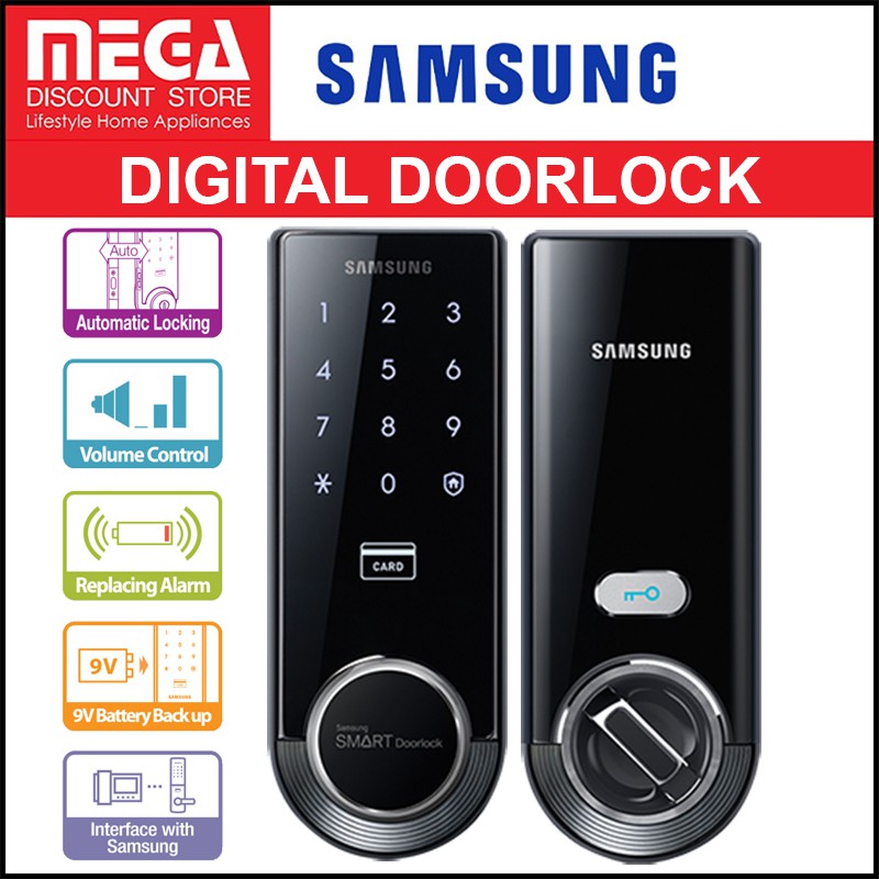 SAMSUNG SHS3321 DEADBOLT DIGITAL DOORLOCK (FREE BASIC INSTALLATION