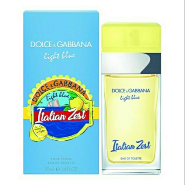 light blue italian zest dolce gabbana