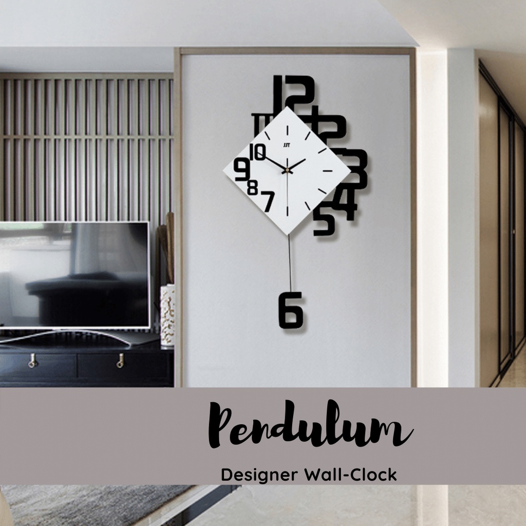 Pendulum Wall Clocks Modern European Style Home Clock Decorative Art