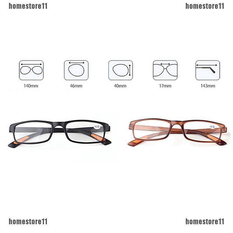 retro square reading glasses