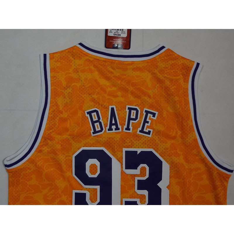 bape x lakers jersey