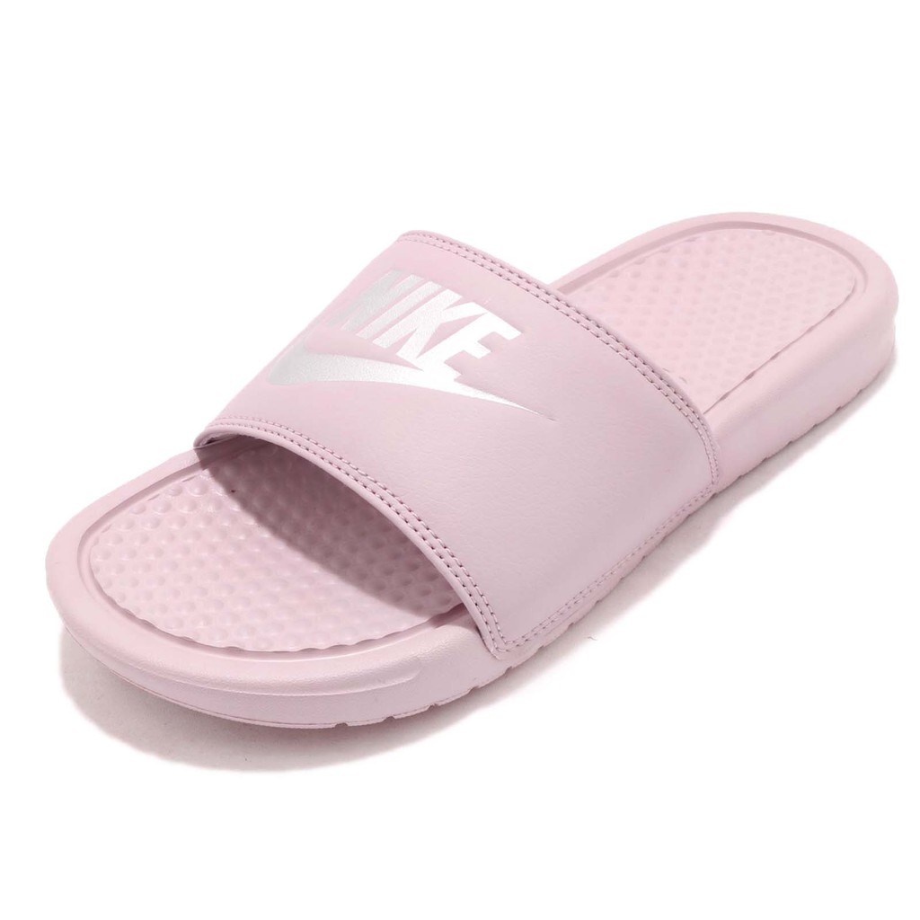 nike benassi jdi pink