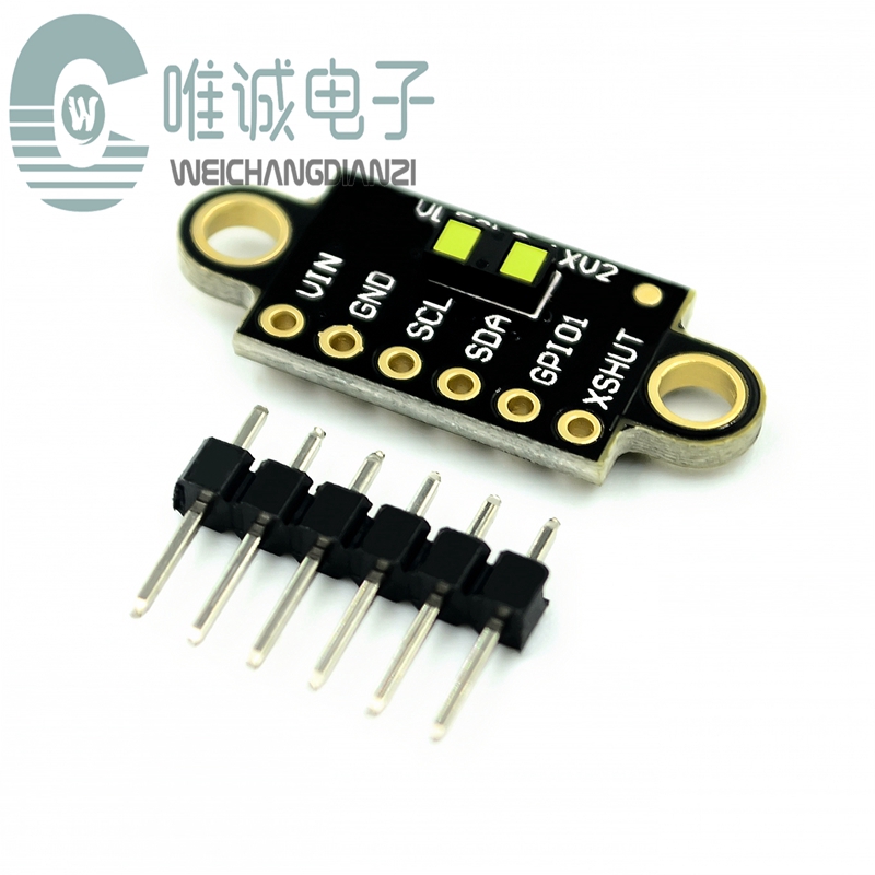 Large Vl 53 L 1 X Laser Distance Sensor Module Tof Flying Time Distance 4m Range C Shopee Singapore