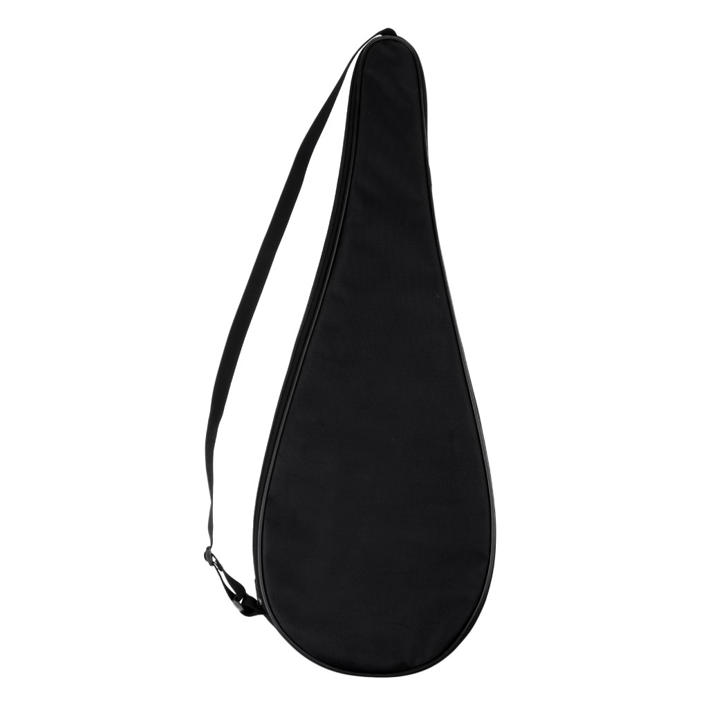 F Fityle Wear-Resistant Squash Racket Cover Bag Multi-use Single Shoulder Bag Chest Bag for Squash Ball Training Practice 