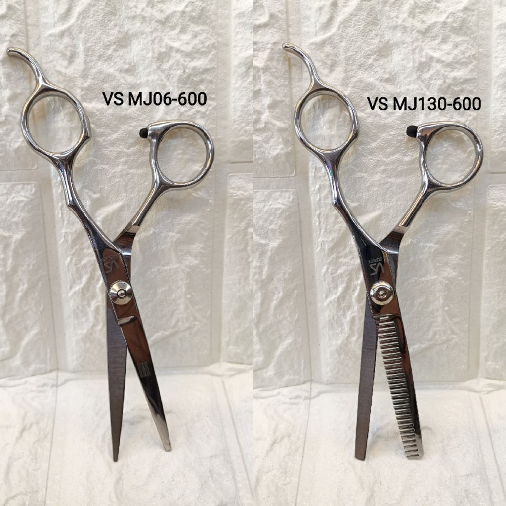 VS Stainless Barber Scissors & Scissor Thinning (Twin Set) Shopee